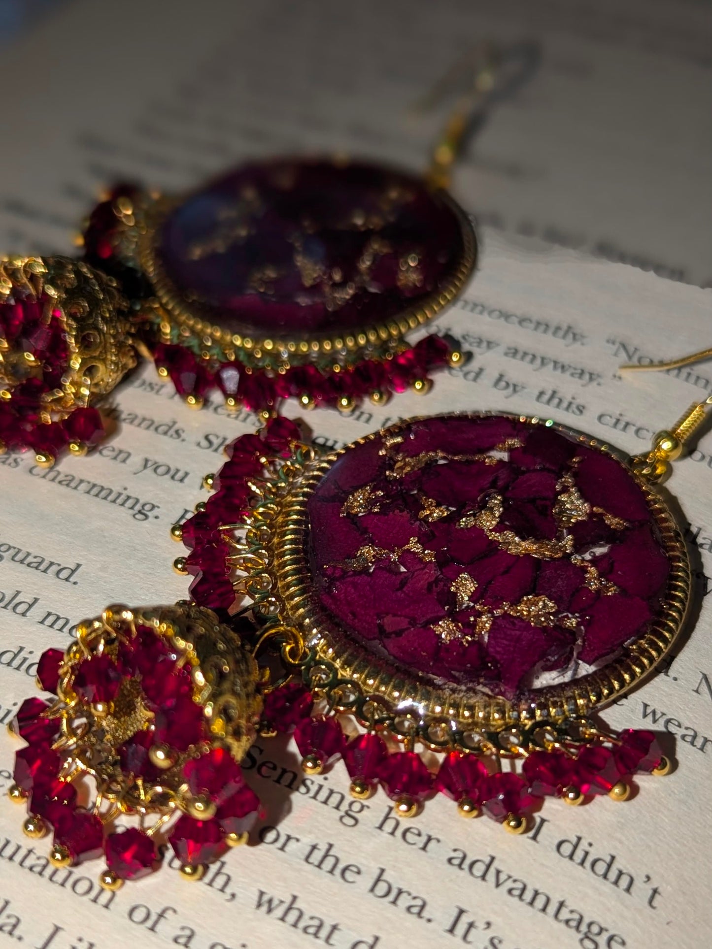 Dreamy Custom Flower Jhumkay