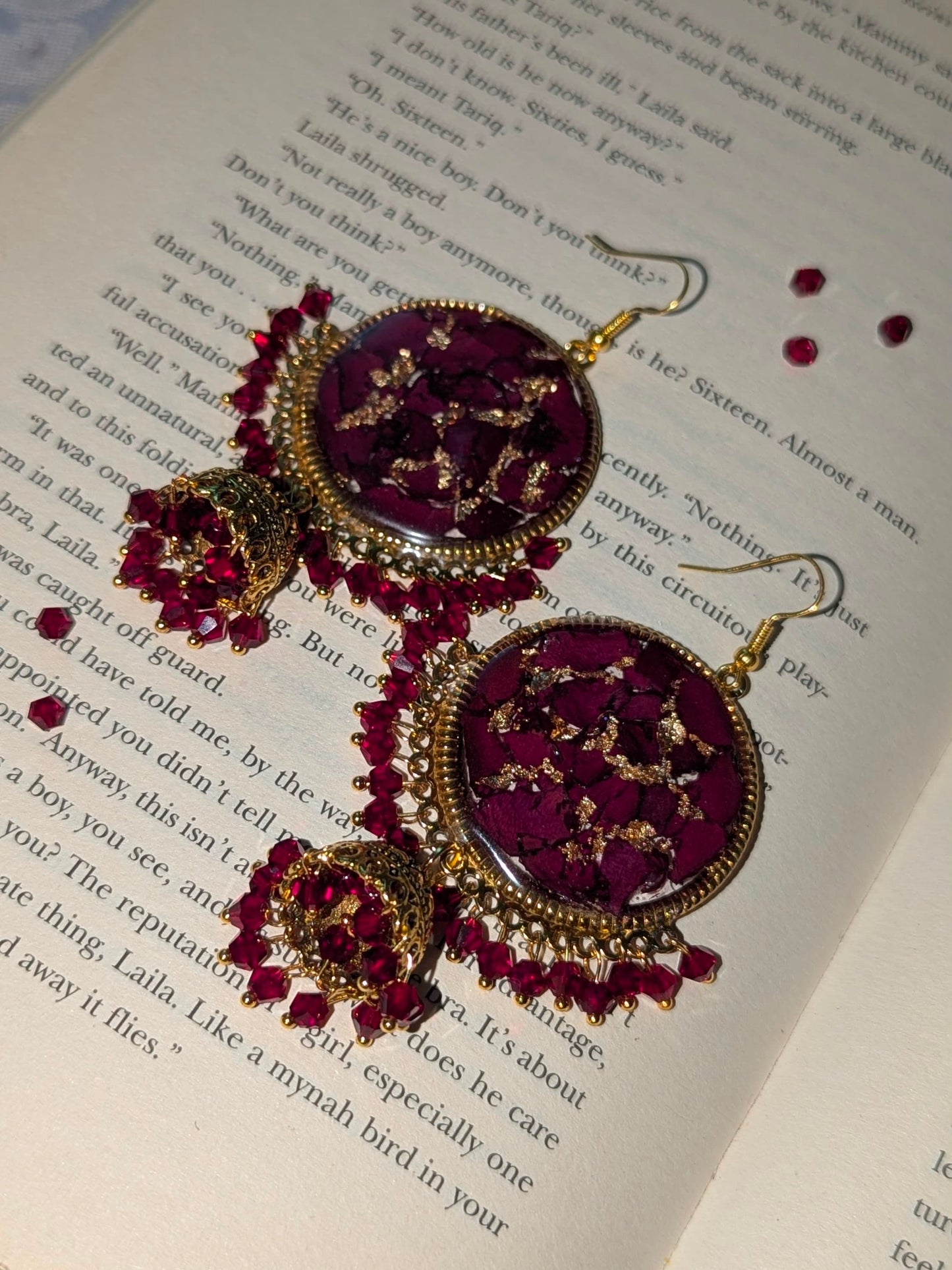 Dreamy Custom Flower Jhumkay