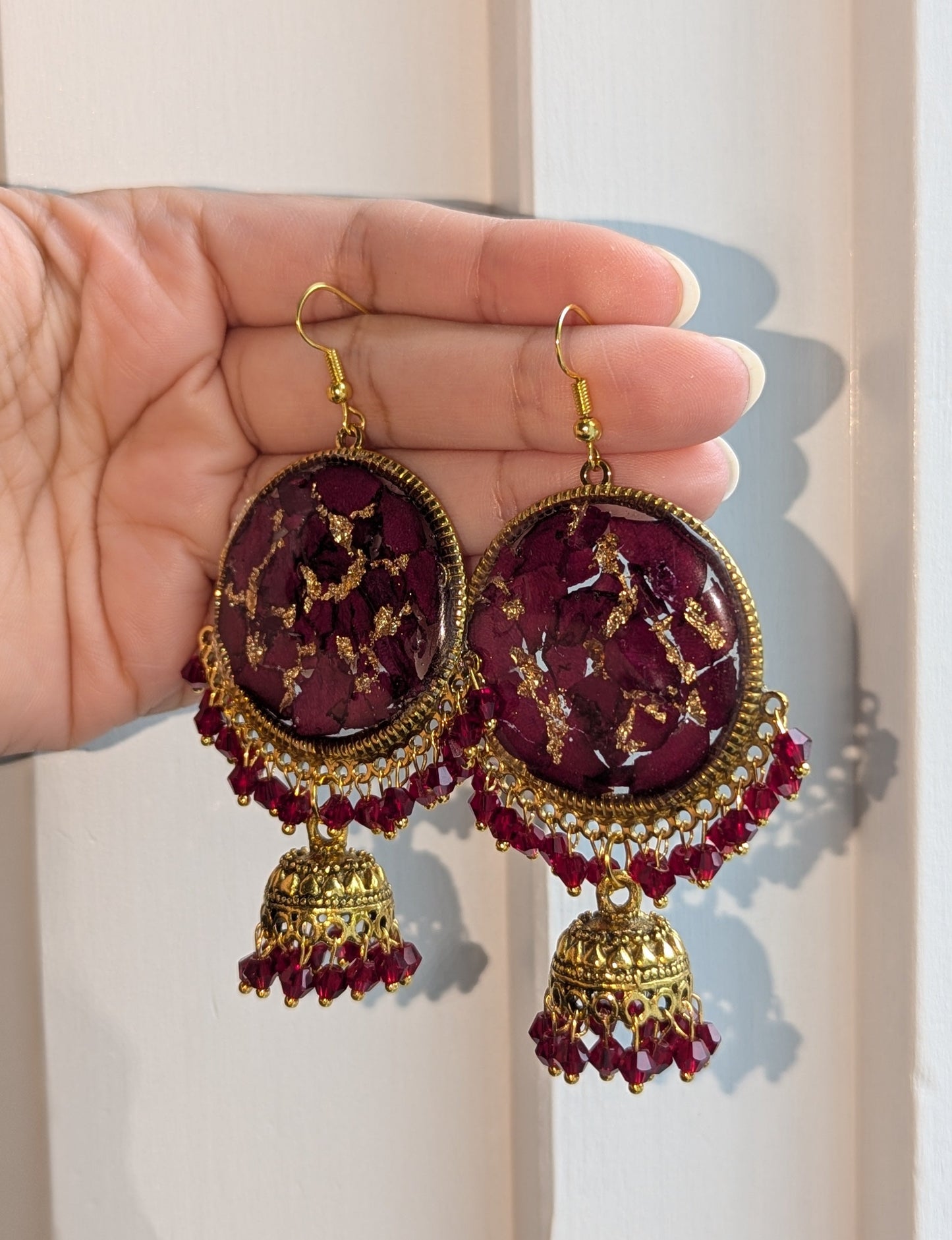 Dreamy Custom Flower Jhumkay